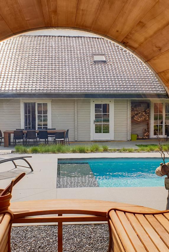 Andre piscine wellness installatie Durbuy